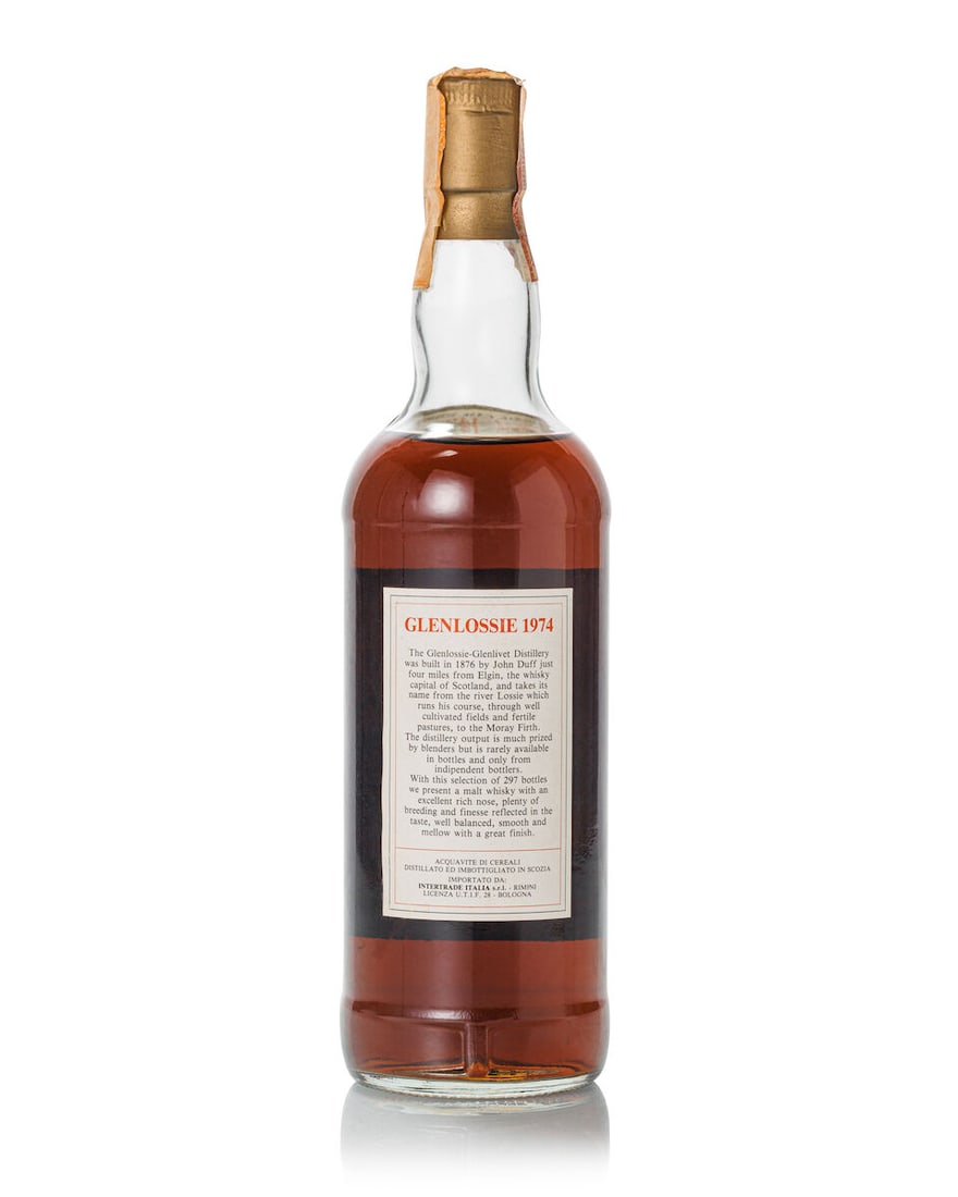 Glenlossie 14 Year Old Intertrade, 1974 (1x 750ml) - 2