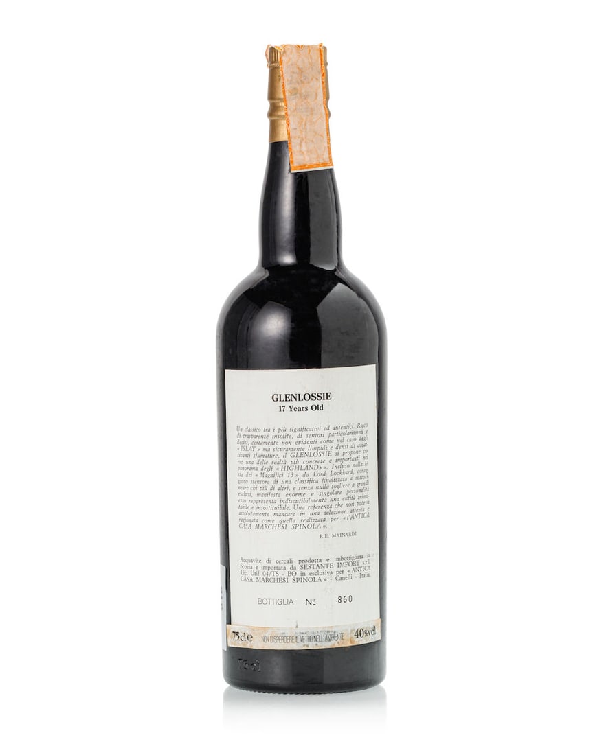 Glenlossie 17 Year Old Spinola Collection No. 1, 1973 (1x 750ml) - 2