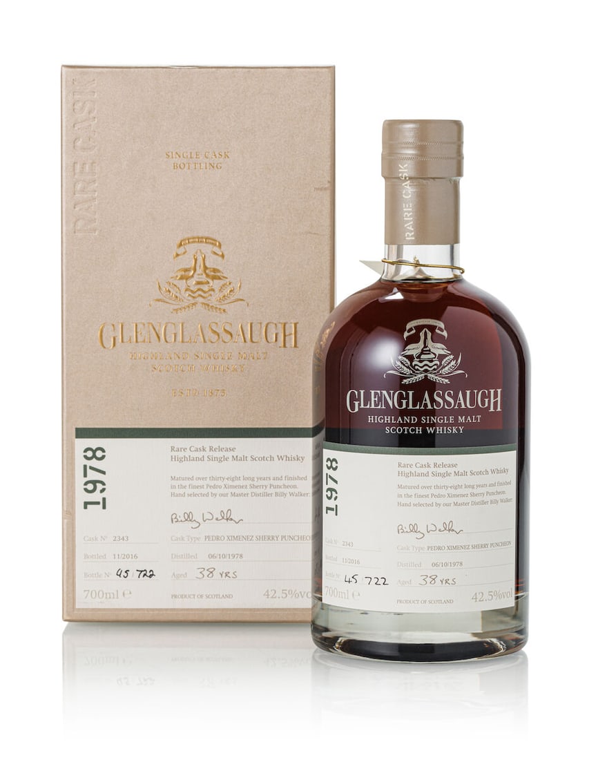 Glenglassaugh 38 Year Old Cask #2343, 1978 (1x 700ml) (1 of 3)