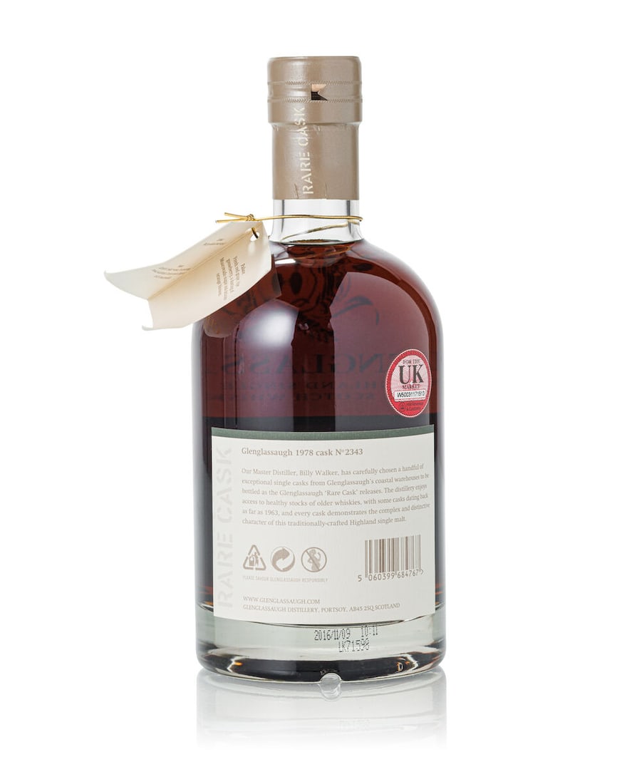 Glenglassaugh 38 Year Old Cask #2343, 1978 (1x 700ml) - 2
