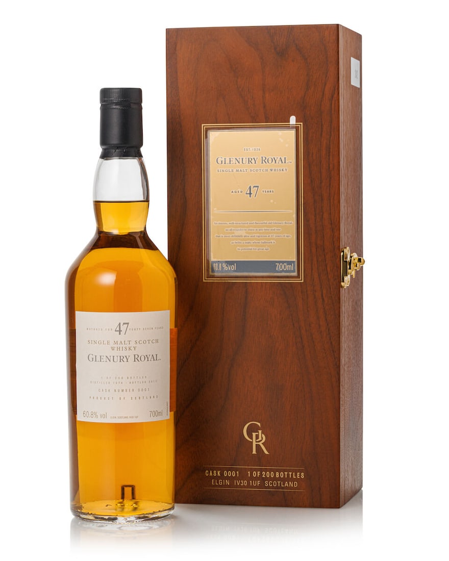 Glenury Royal 47 Year Old Cask #0001, 1970 (1x 700ml) (1 of 3)