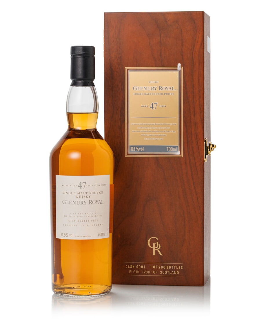 Glenury Royal 47 Year Old Cask #0001, 1970 (1x 700ml) (1 of 3)