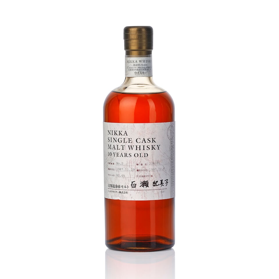 余市 Yoichi Cask #256391, 1987 (1x 700ml) (1 of 2)