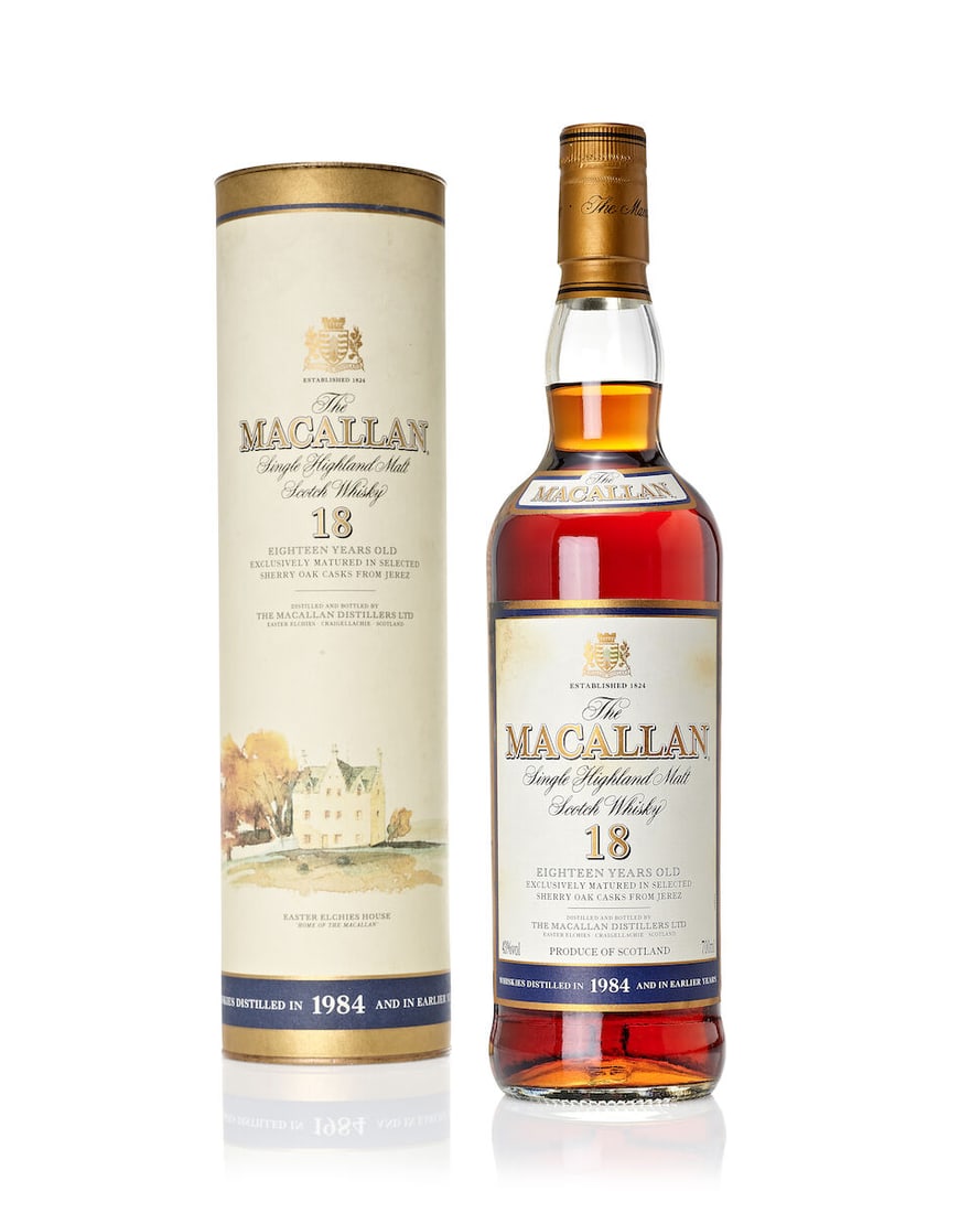 The Macallan 18 Year Old, 1984 (1x 700ml) (1 of 2)