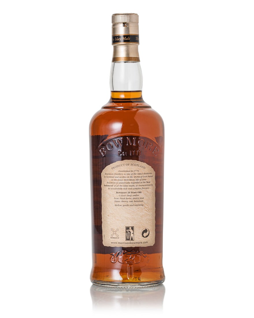 Bowmore 25 Year old (1x 750ml) - 2