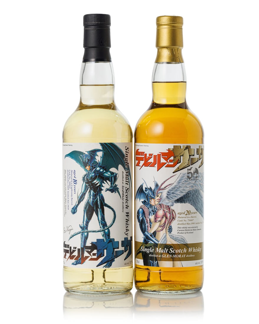 AirdMhor 10 Year Old Cask #708031 Devilman, 2009 (1x 700ml) Glen Moray 20 Year Old Cask #750407... (1 of 2)