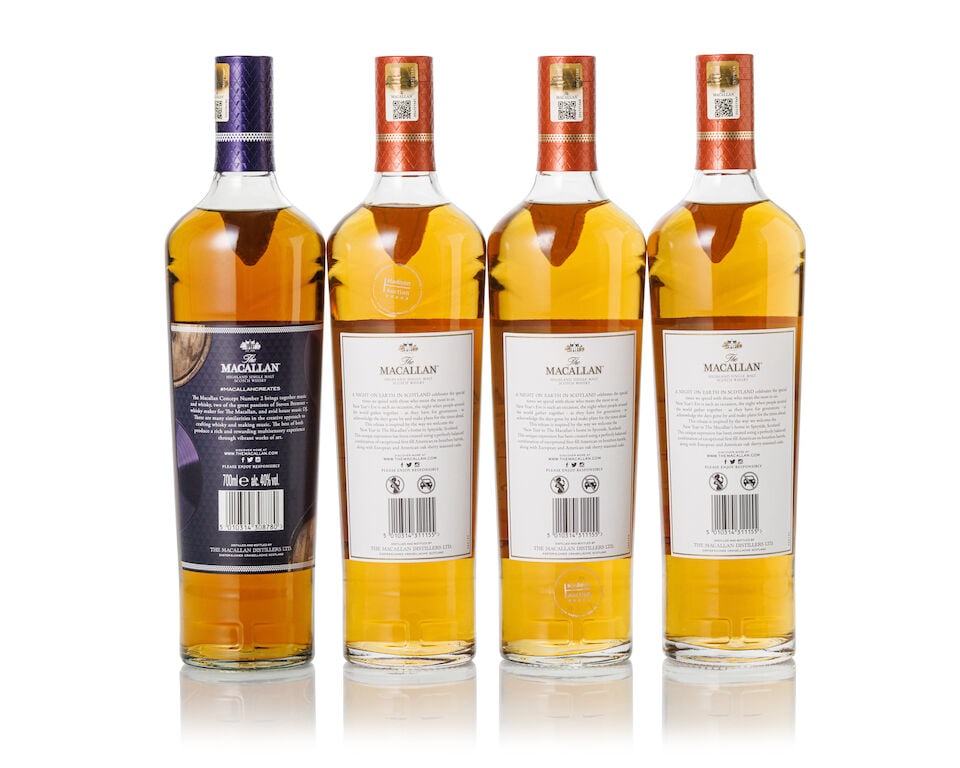 The Macallan A Night on Earth in Scotland (3x 700ml) The Macallan Concept No.2 (1x 700ml) - 2