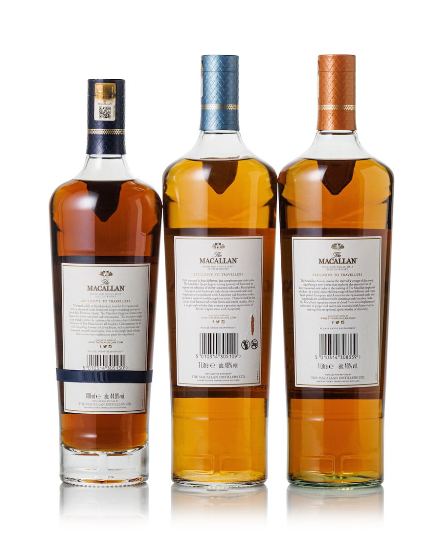 The Macallan Quest (1x 1000ml) The Macallan Enigma (1x 700ml) The Macallan Aurora (1x 1000ml) - 2
