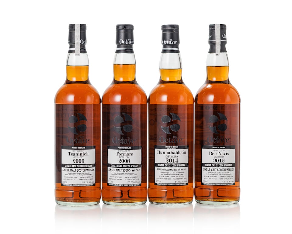 Bunnahabhain The Drink Malt Cask #3827033, 2014 (1x 700ml) Tormore The Drink Malt Cask # 8228395... - 2