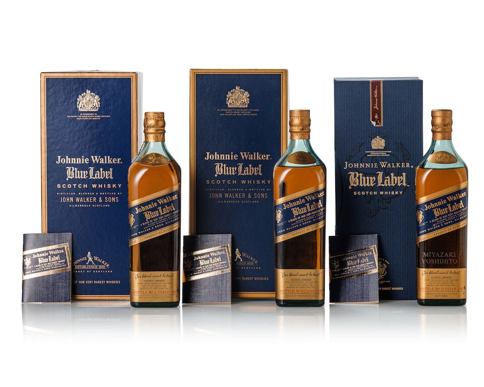 Johnnie Walker Blue Label (3x 750ml) (1 of 2)