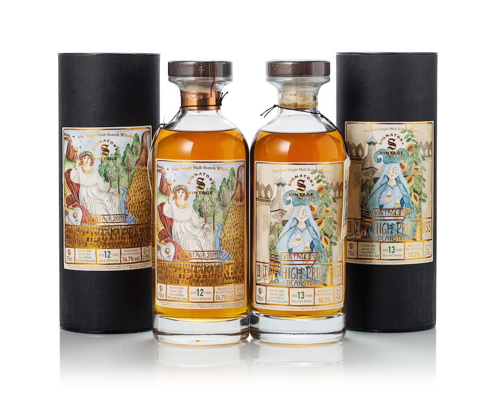 Bunnahabhain 12 Year Old Whic Tarot III. The Empress, 2009 (1x 700ml) Deanston 13 Year Old Whic... (1 of 2)