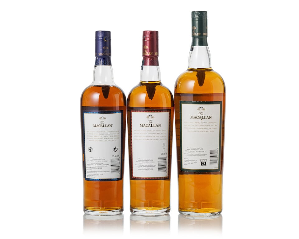 The Macallan Estate Reserve (1x 700ml) The Macallan Select Oak (1x 1000ml) The Macallan Whisky M... - 2