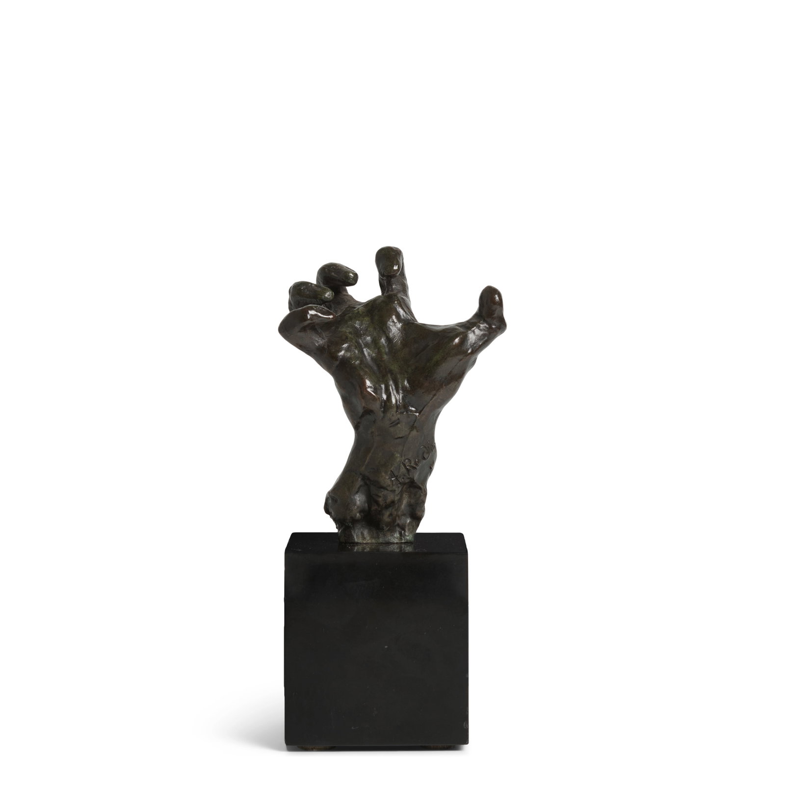 AUGUSTE RODIN (1840-1917) Main crispée droite, taille originale ou petit modèle dit au... (1 of 1)