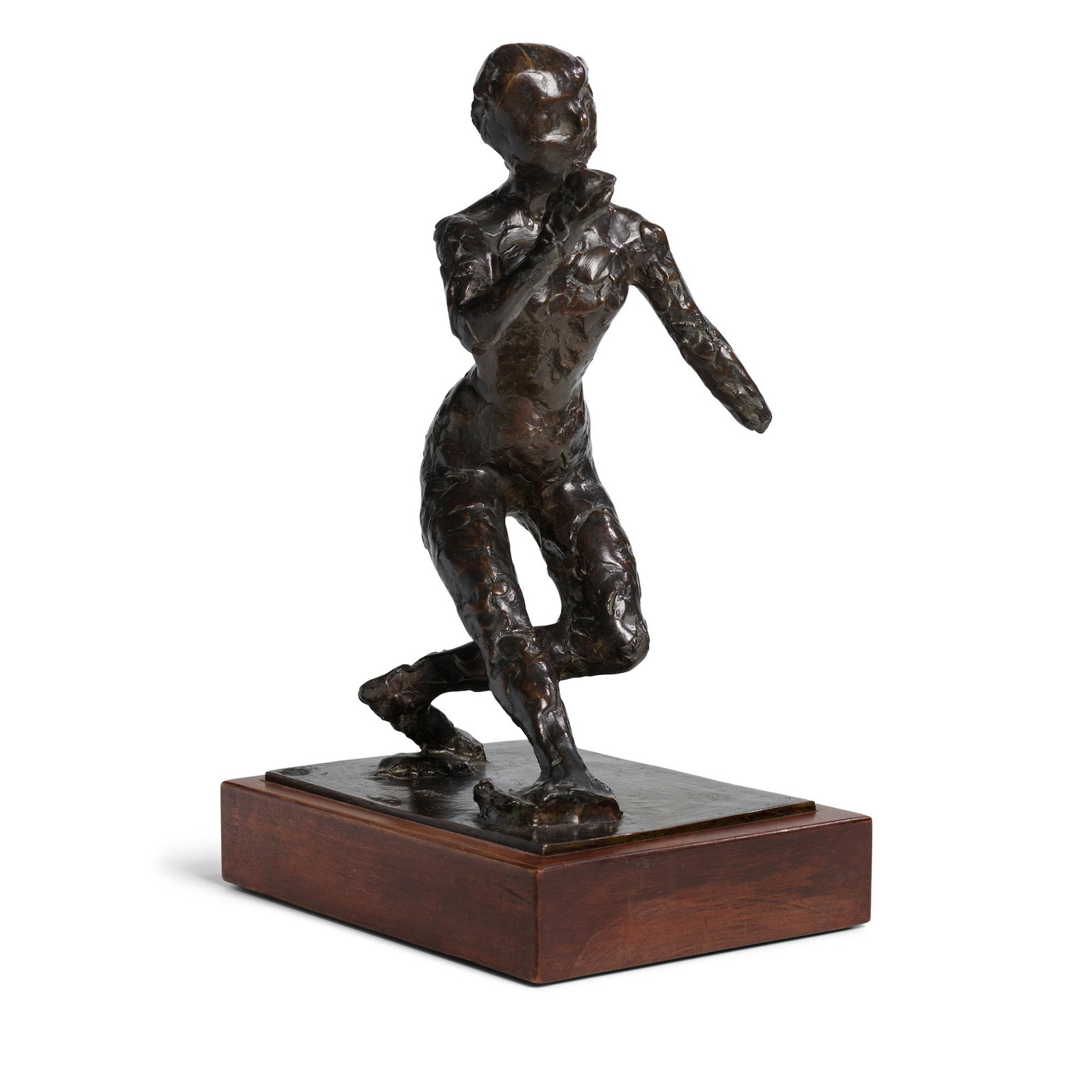 EDGAR DEGAS (1834-1917) Danseuse faisant la révérence 13 x 8 1/4 x 7 5/16 in (33 x 20.... (1 of 4)