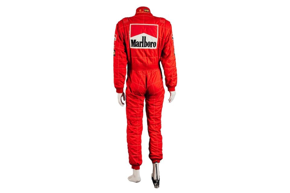 Michael Schumacher's Scuderia Ferrari 1997 Australian Grand Prix overalls, - 5