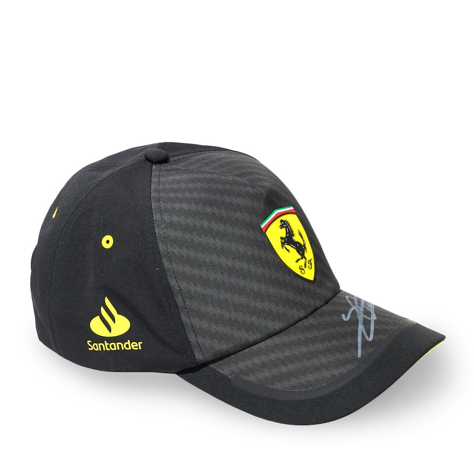 A Charles Leclerc Monza Grand Prix 2022 weekend used Nomex, ((3)) - 5