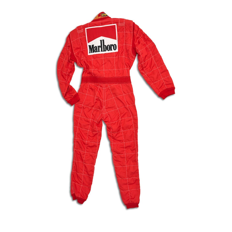 Michael Schumacher's Scuderia Ferrari 1998 San Marino Grand Prix overalls, - 2