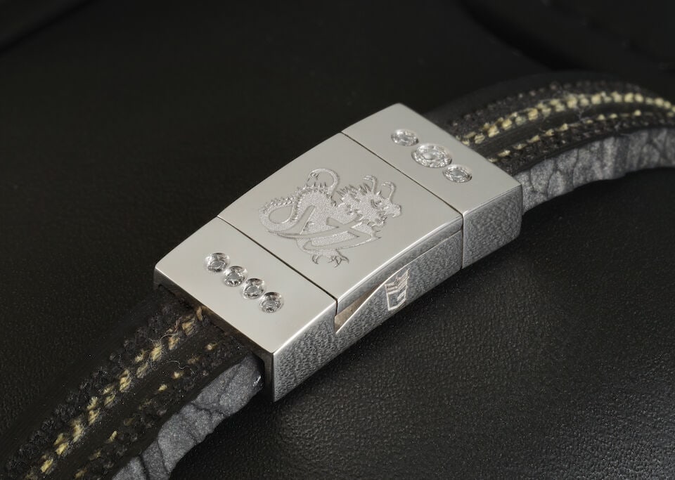 A Michael Schumacher 1996 Monza Grand Prix MZ96 'Legend' limited edition bracelet by MONGRIPT... - 5