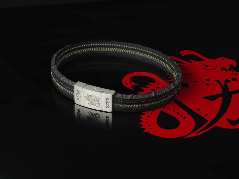 A Michael Schumacher 1996 Monza Grand Prix MZ96 'Legend' limited edition bracelet by MONGRIPT... - 6