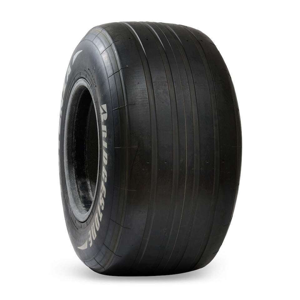 A used Ferrari Formula 1 wheel signed by Michael Schumacher, by BBS, - 3
