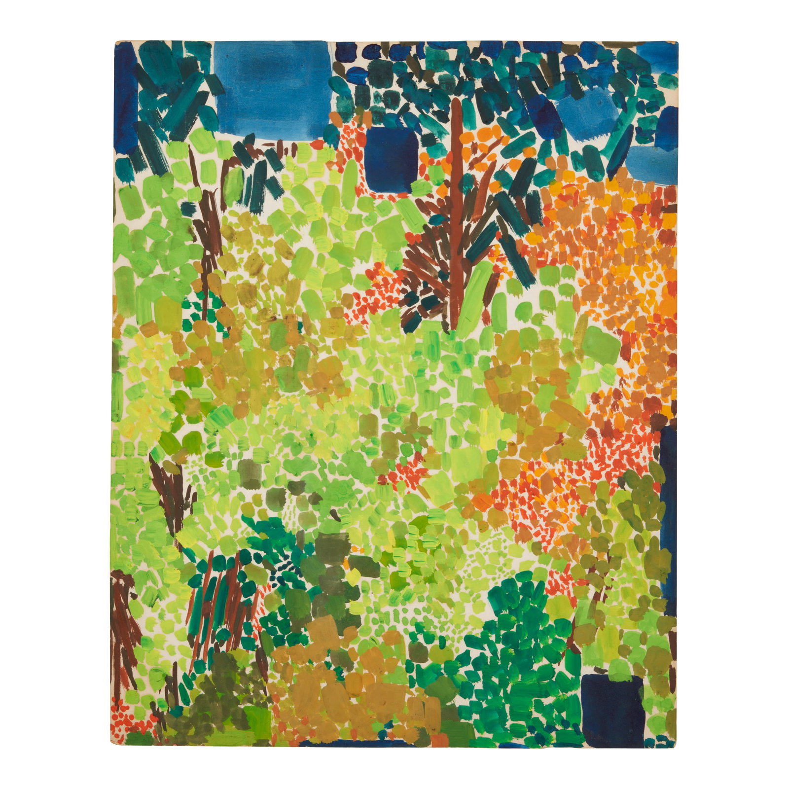 LYNNE DREXLER (1928-1999) Foliage Study 16 1/8 x 13 in (40.9 x 33 cm) (Executed in 1962) (1 of 1)