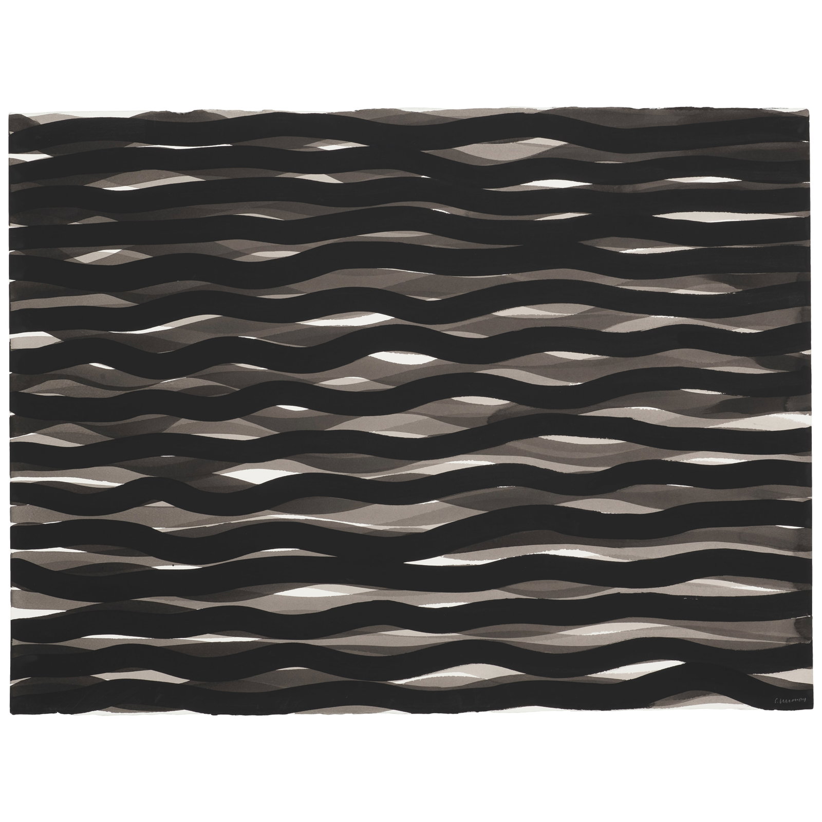 SOL LEWITT (1928-2007) Untitled 22 5/8 x 30 in (57.3 x 76.2 cm) (Executed in 2004) (1 of 1)