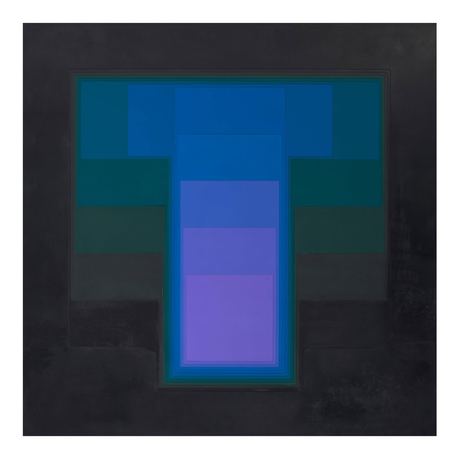 KARL GERSTNER (1930-2017) Color Sound 15 Intro-Version 44 3/4 x 44 3/4 in (113.7 x 113.7 cm) (Ex... (1 of 1)