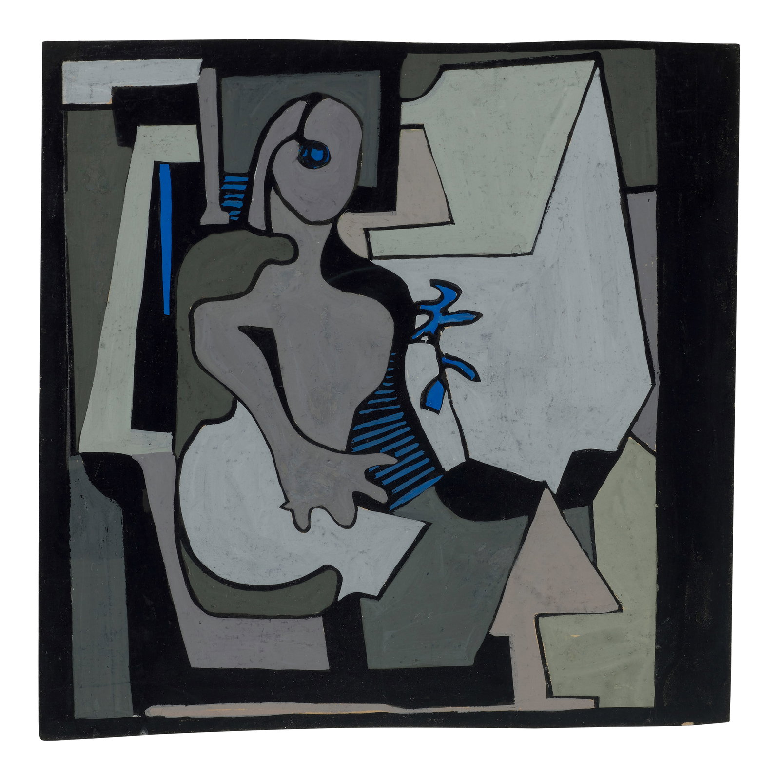 JUDITH ROTHSCHILD (1921-1993) Untitled 7 1/4 x 7 1/4 in (18.4 x 18.4 cm) (Executed circa 1946) (1 of 1)