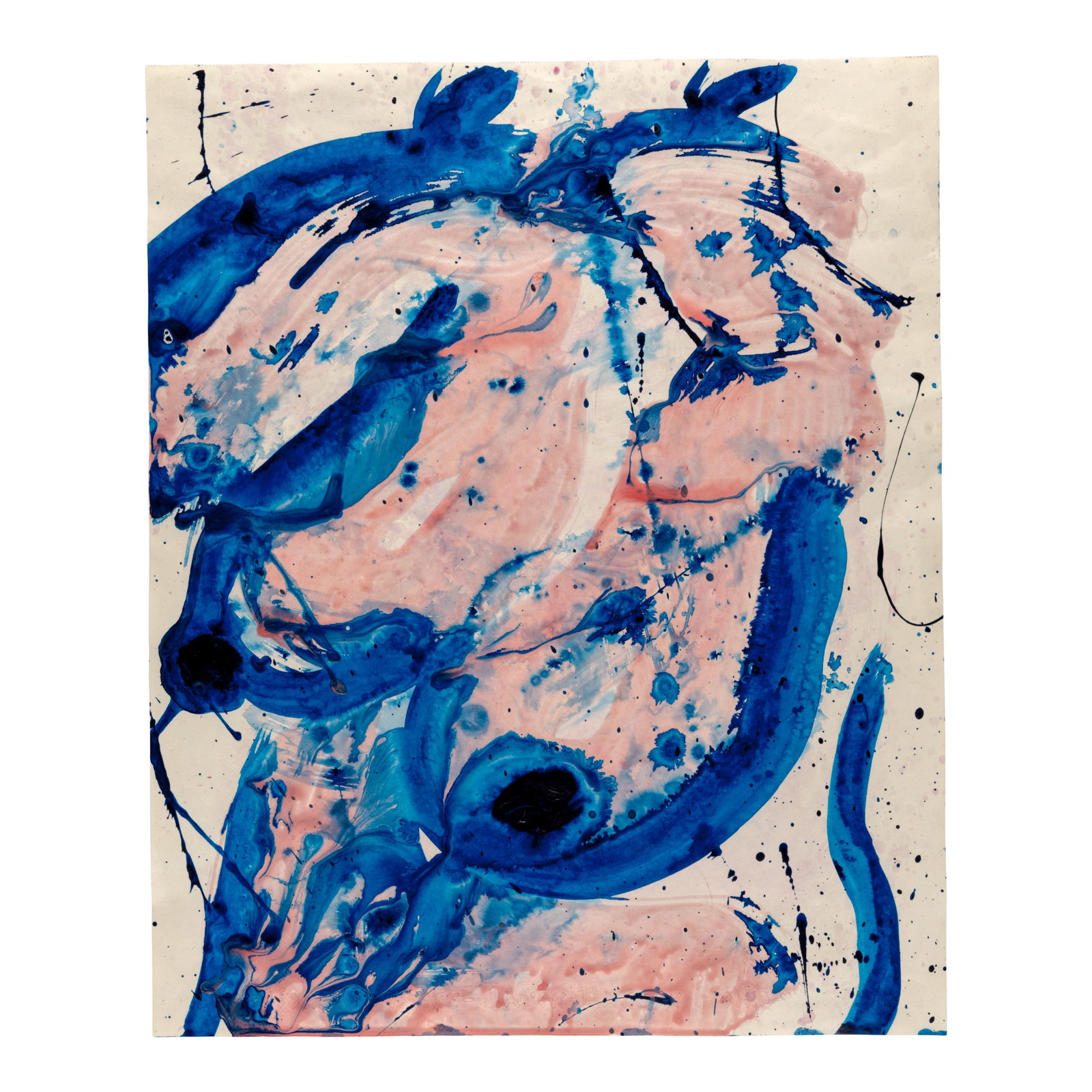 SAM FRANCIS (1923-1994) Untitled 19 x 15 1/2 in (48.3 x 39.4 cm) (Executed in 1985) (1 of 1)