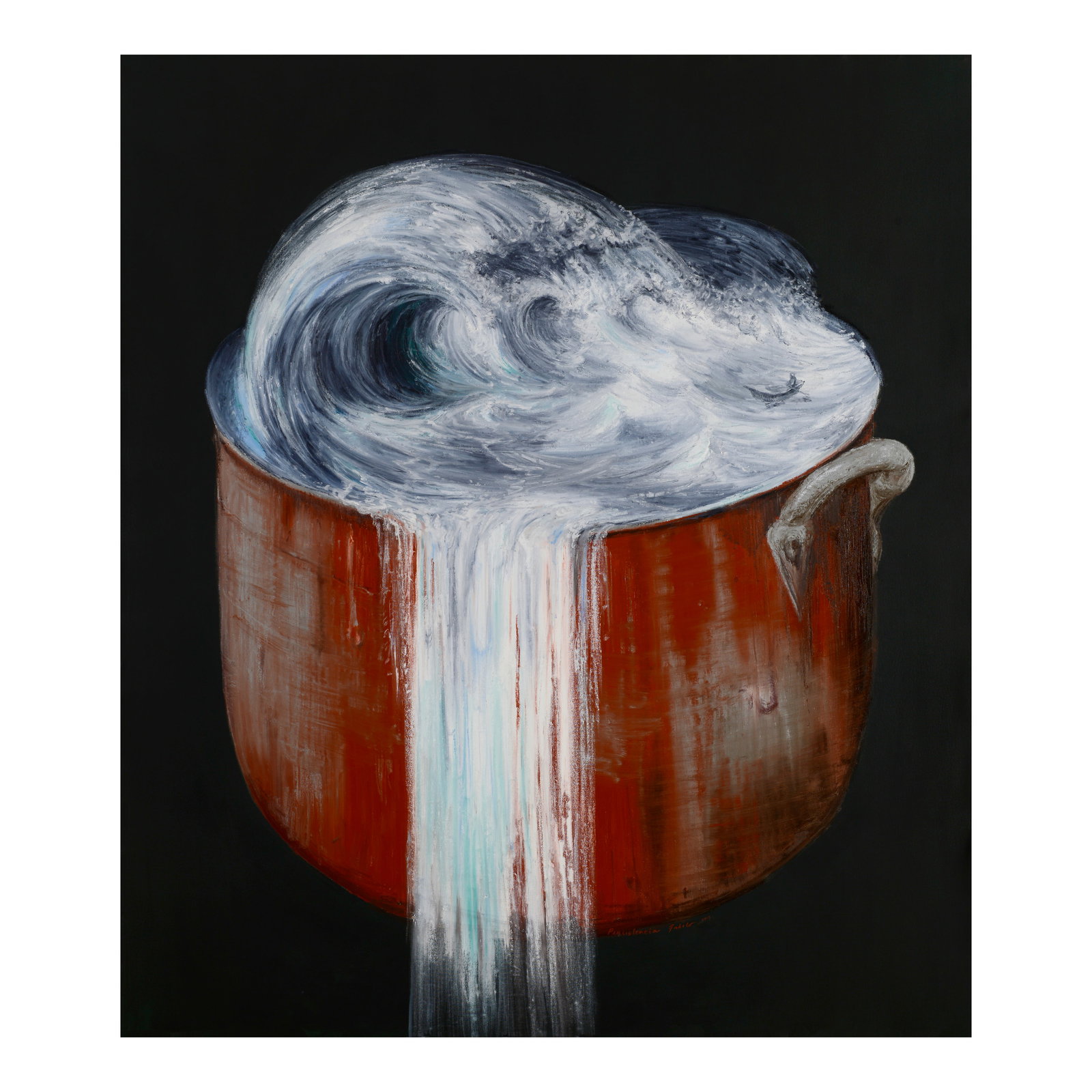 ROBERTO FABELO (B. 1950) Persistencia 90 5/8 x 78 3/4 in (230 x 200 cm) (Painted in 2017) (1 of 1)