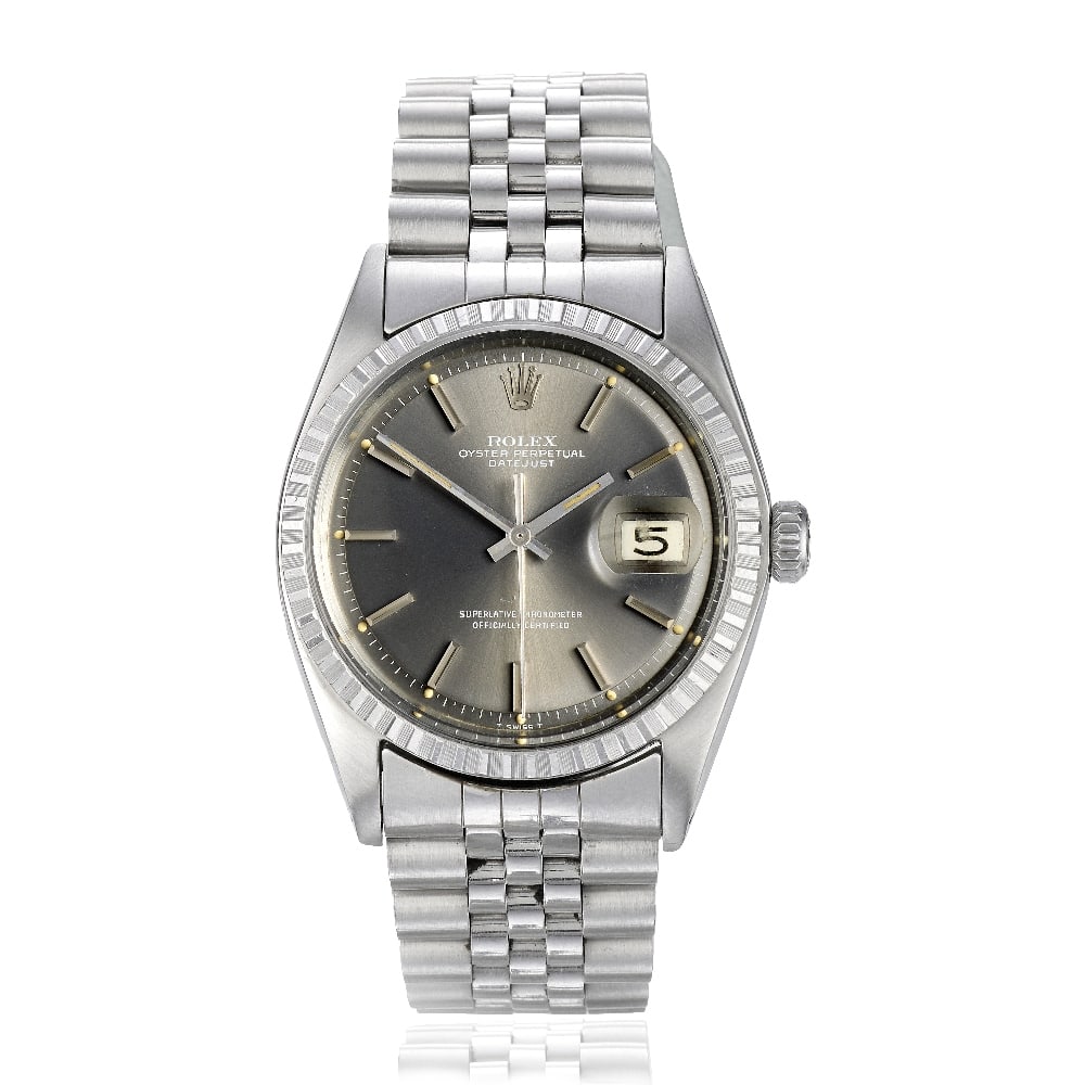 Rolex. A stainless steel automatic calendar bracelet watch Datejust, Ref: 1603, Circa 1969 (1 of 1)