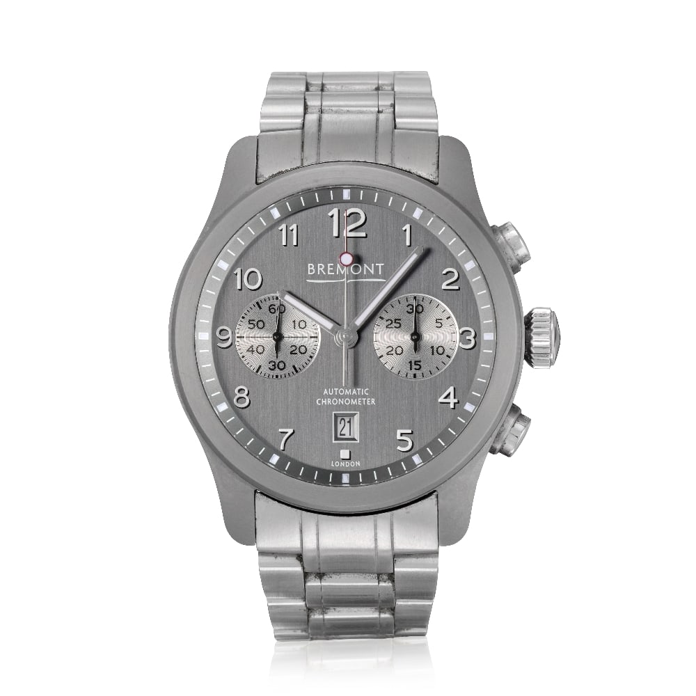 Bremont. A stainless steel automatic calendar chronograph bracelet watch ALT1-C, Circa 2018 (1 of 1)