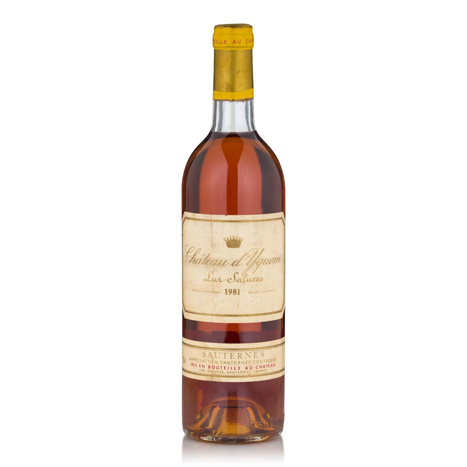Château d'Yquem, 1981 (1 bottle, 750ml) (1 of 1)