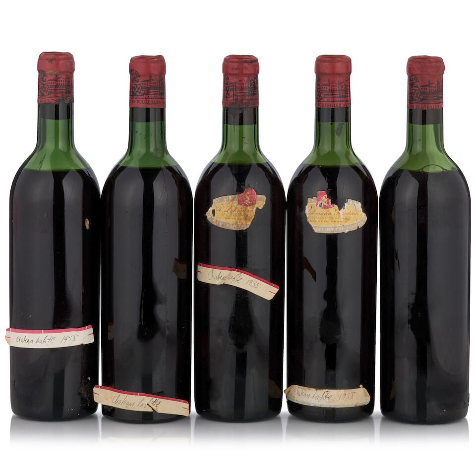 Château Lafite Rothschild, 1955 (5 bottles, 750ml) (1 of 1)