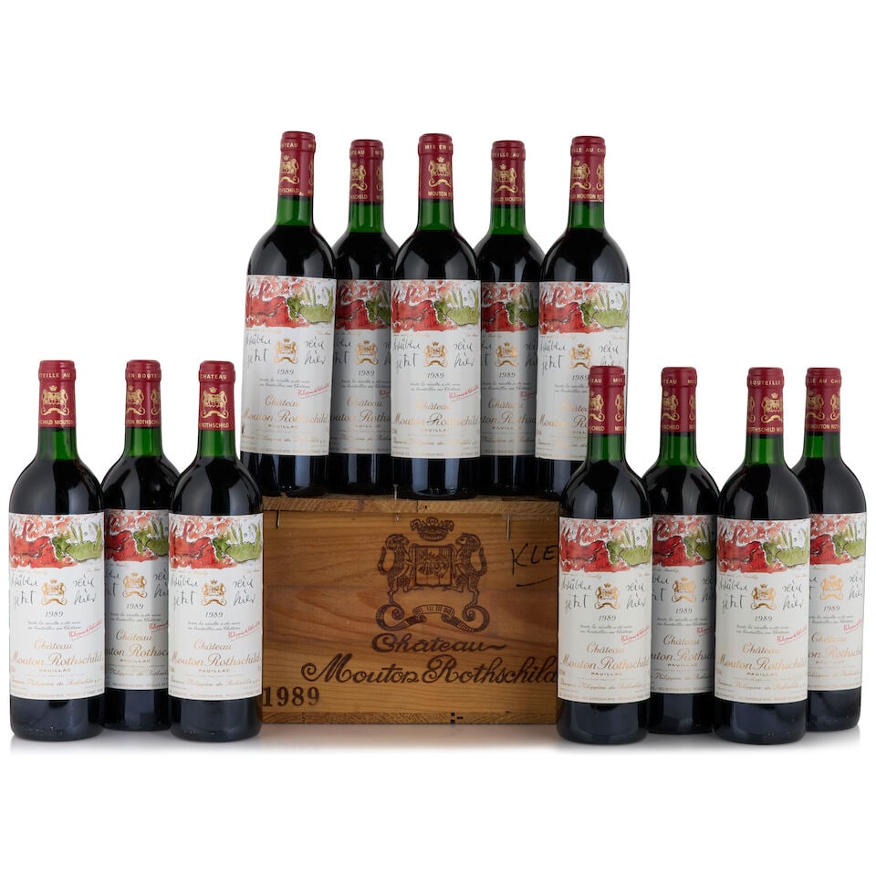 Château Mouton Rothschild, 1989 (12 bottles, 750ml) (1 of 1)