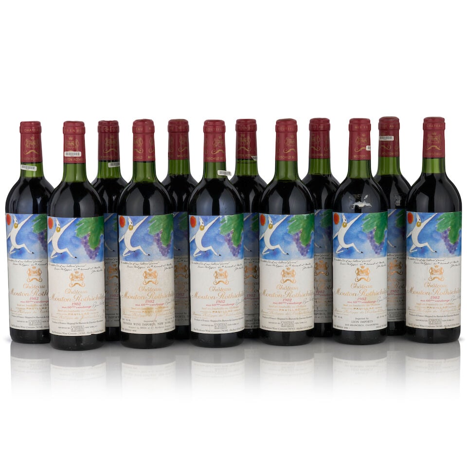 Château Mouton Rothschild, 1982 (12 bottles, 750ml) (1 of 1)