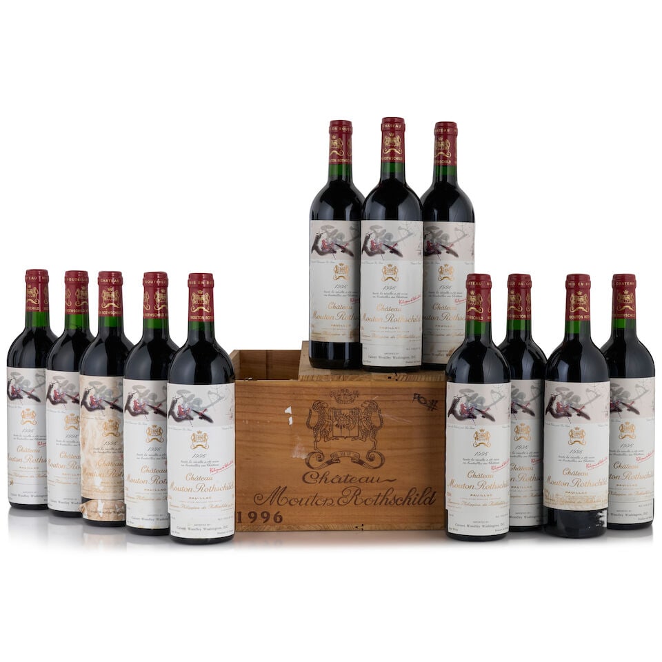 Château Mouton Rothschild, 1996 (12 bottles, 750ml) (1 of 1)