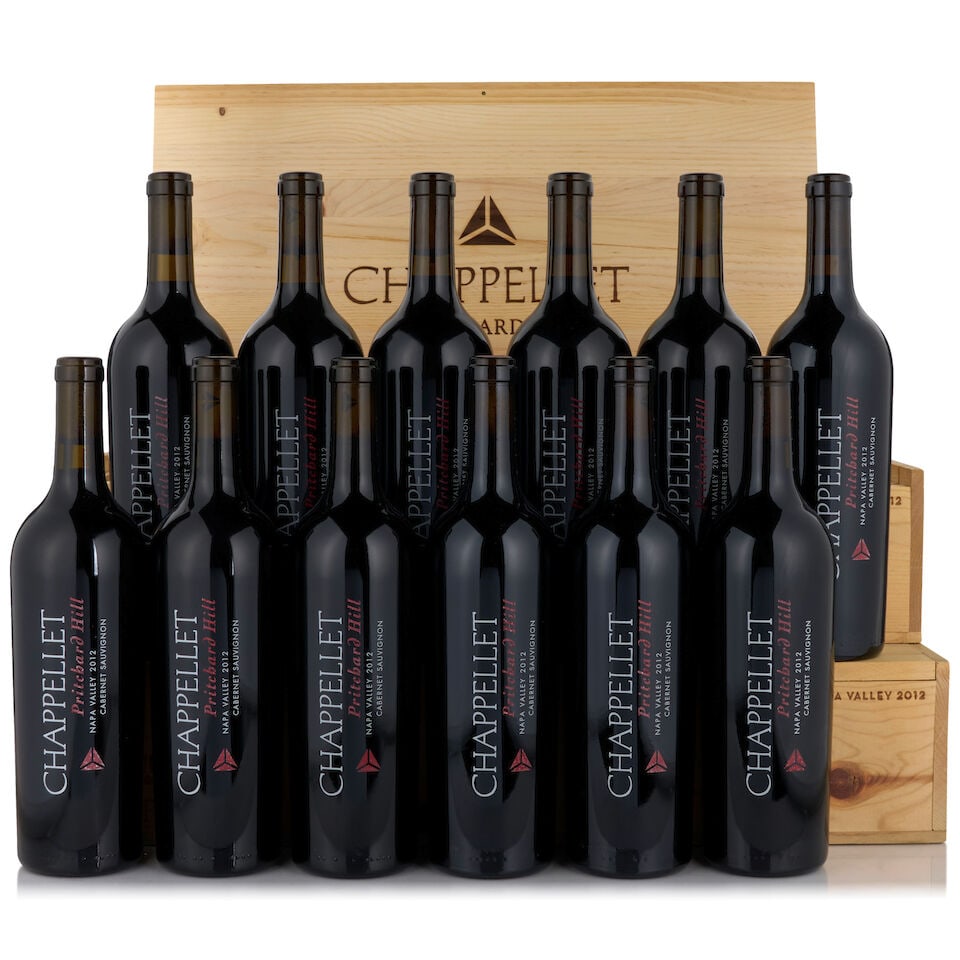 Chappellet, Pritchard Hill Cabernet Sauvignon, 2012 (12 bottles, 750ml) (1 of 1)