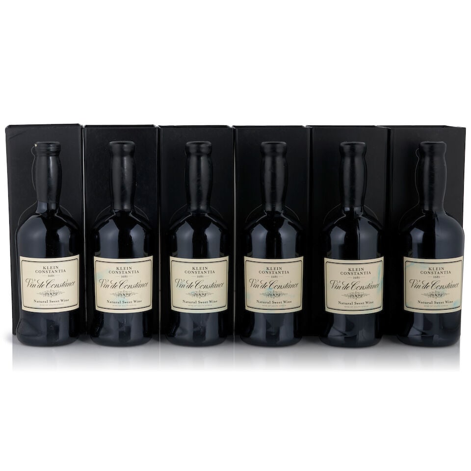 Klein Constantia, Vin de Constance, 2009 (6 bottles, 750ml): Klein Constantia, Vin de Constance, 2009 (6 bottles, 750ml) Region: South Africa Packaging: original cardboard case This lot is subject to the following lot symbols: • • Zero rated for