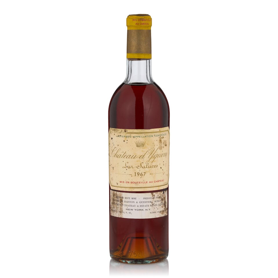 Château d'Yquem, 1967 (1 bottle, 750ml) (1 of 1)