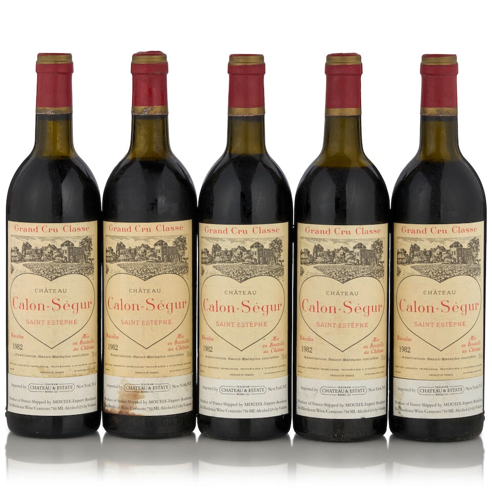 Château Calon-Ségur, 1982 (5 bottles, 750ml) (1 of 1)