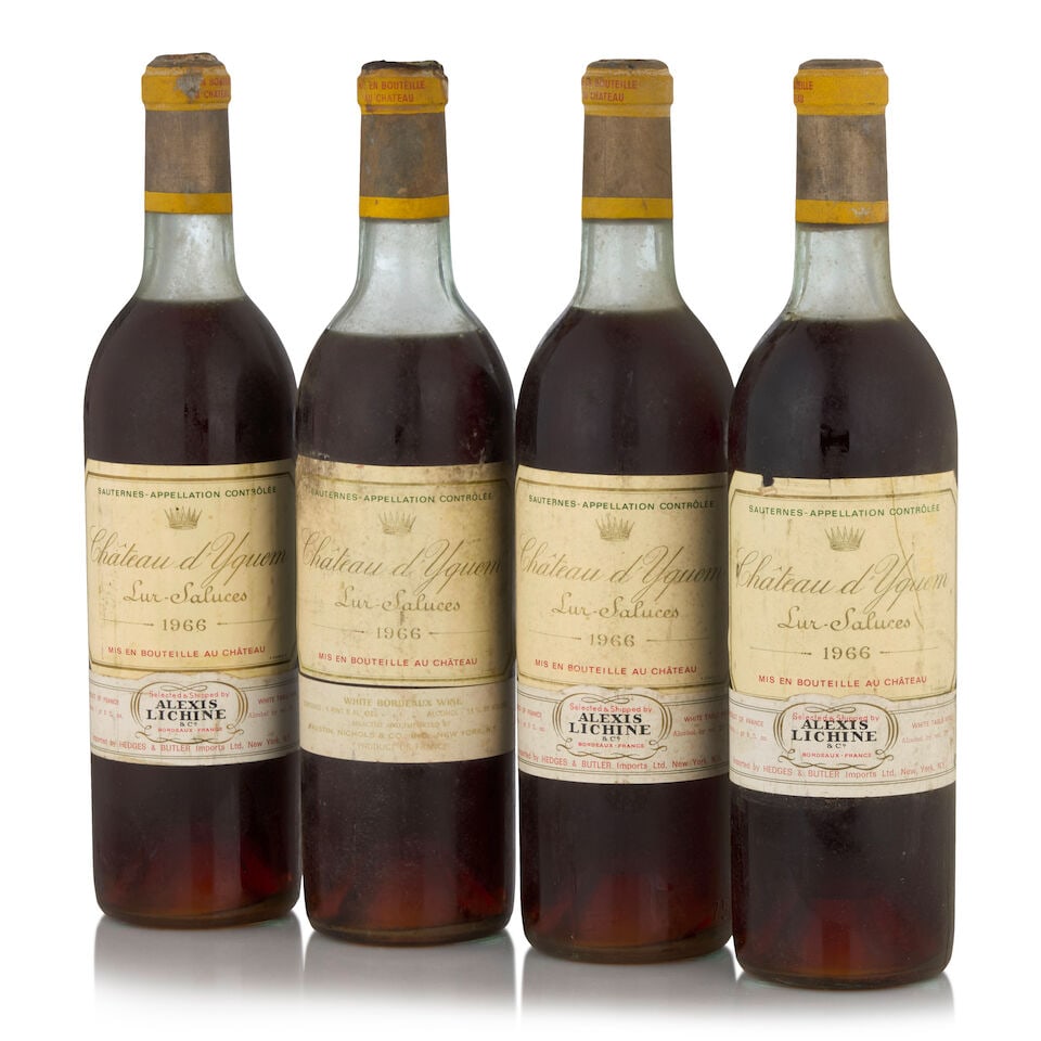 Château d'Yquem, 1966 (4 bottles, 750ml) (1 of 1)