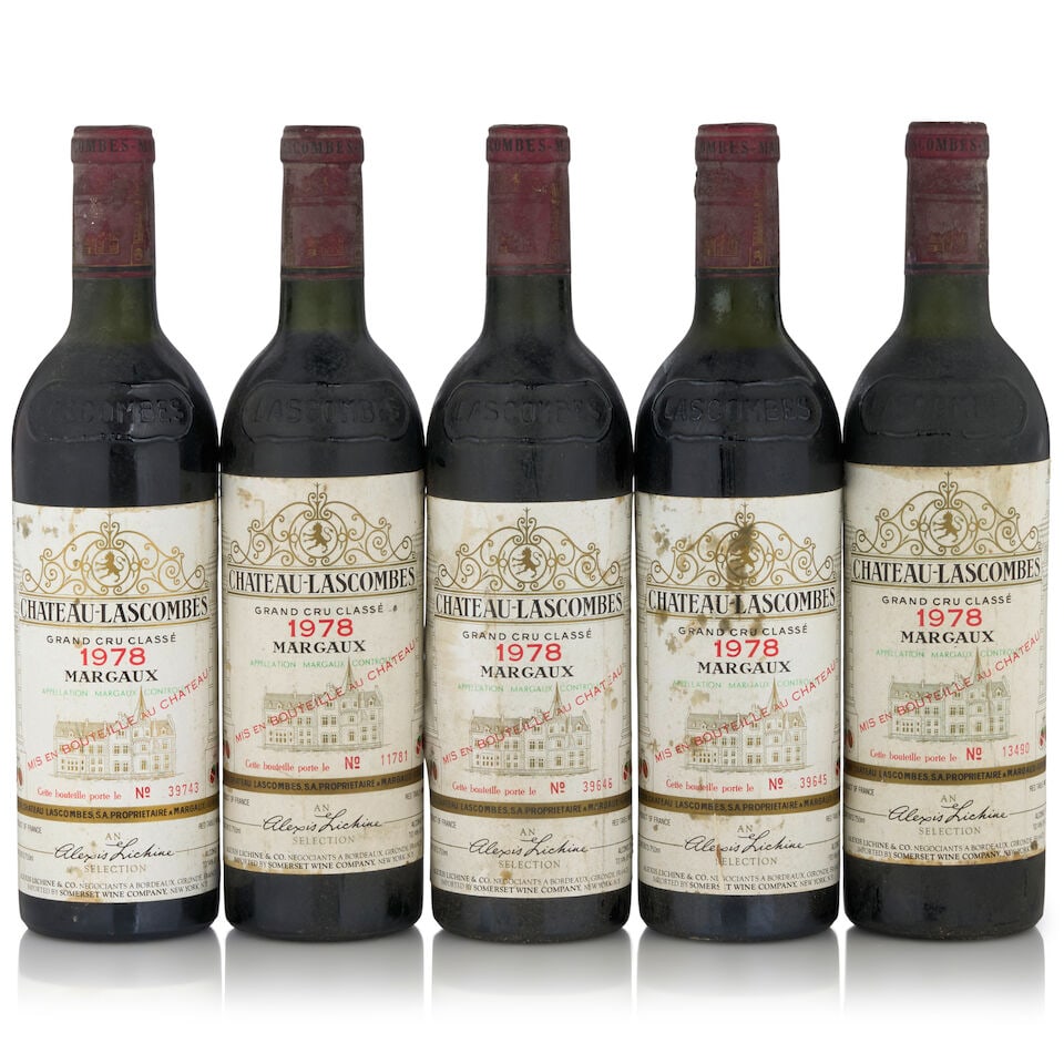 Château Lascombes, 1978 (5 bottles, 750ml) (1 of 1)