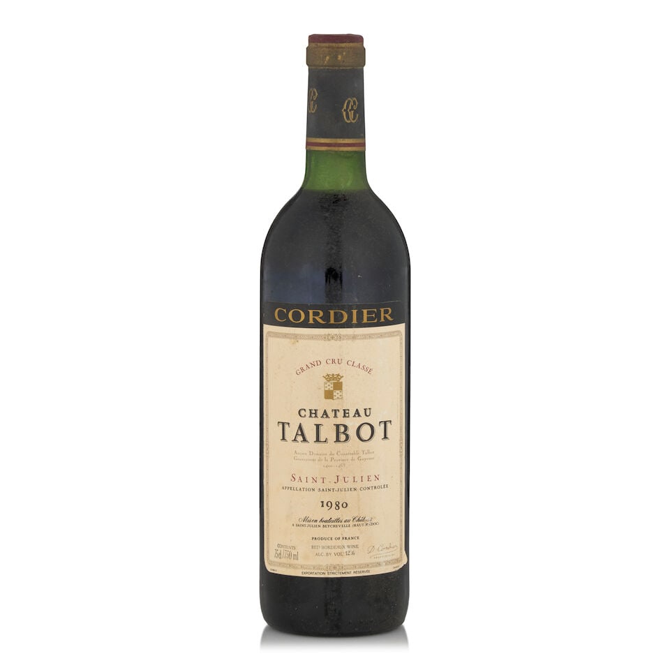 Château Talbot, 1980 (1 bottle, 750ml) (1 of 1)