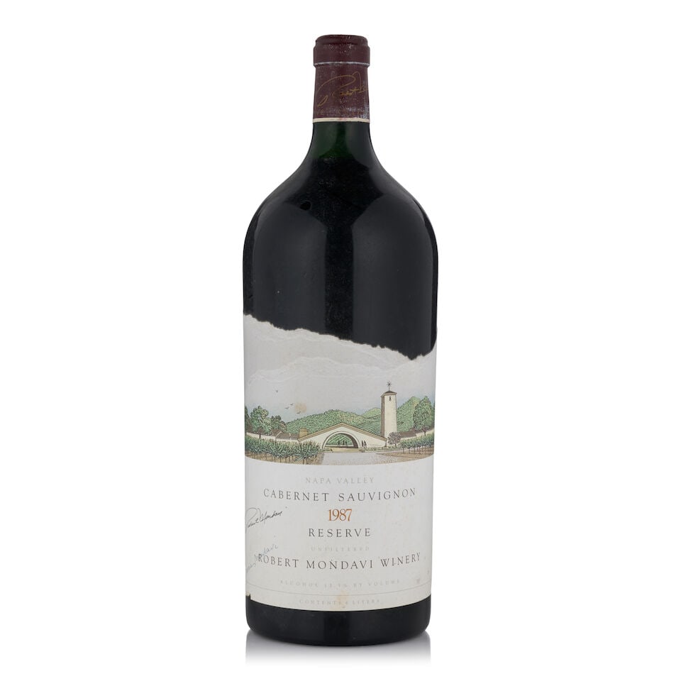 Robert Mondavi, Cabernet Sauvignon Reserve, 1987 (1 bottle, 6L) (1 of 2)