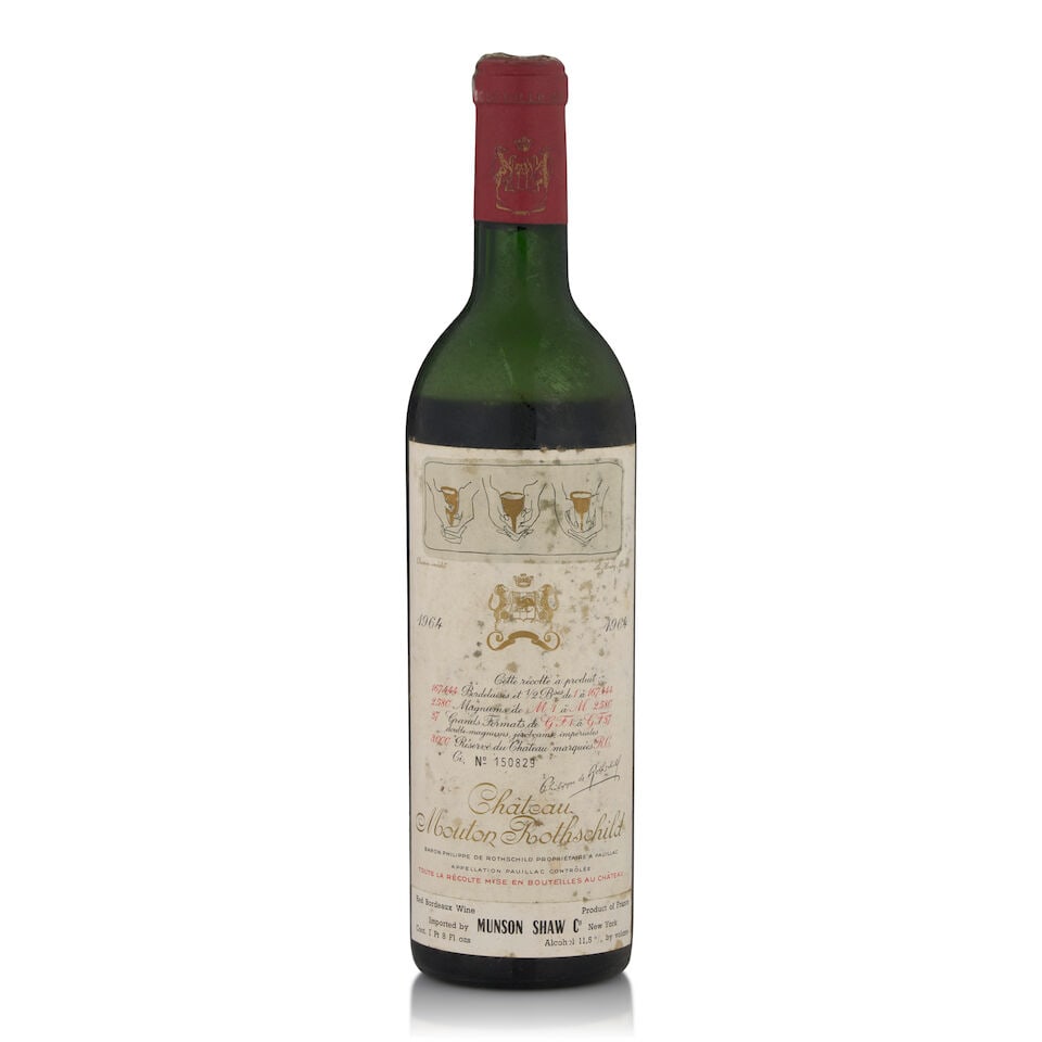 Château Mouton Rothschild, 1964 (1 bottle, 750ml) (1 of 1)