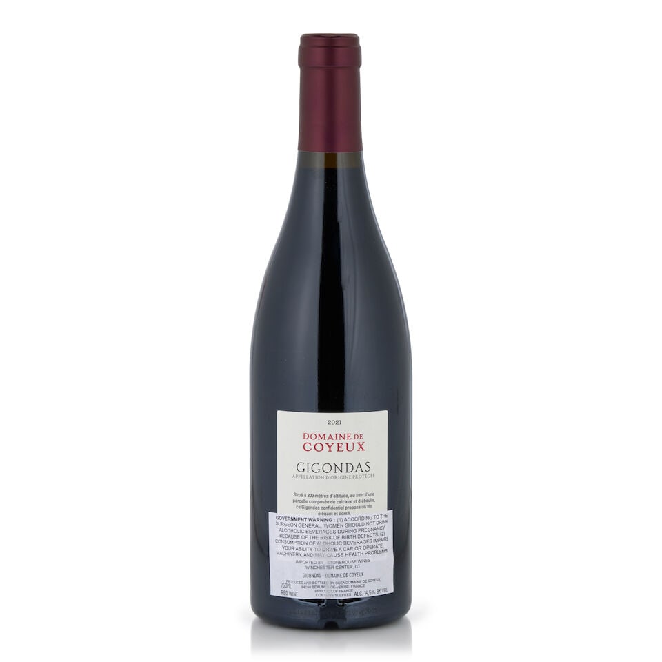 Domaine de Coyeux, Gigondas, 2021 (12 bottles, 750ml) - 2