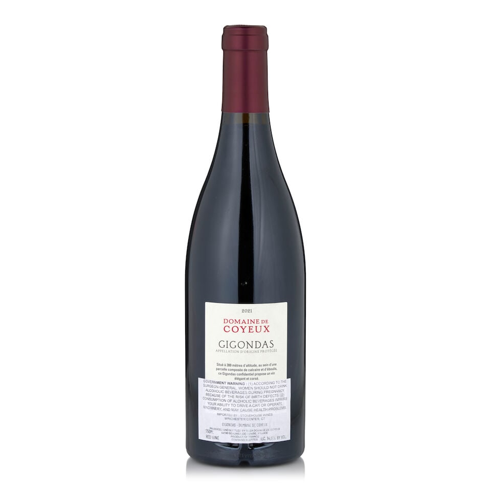 Domaine de Coyeux, Gigondas, 2021 (12 bottles, 750ml) - 2