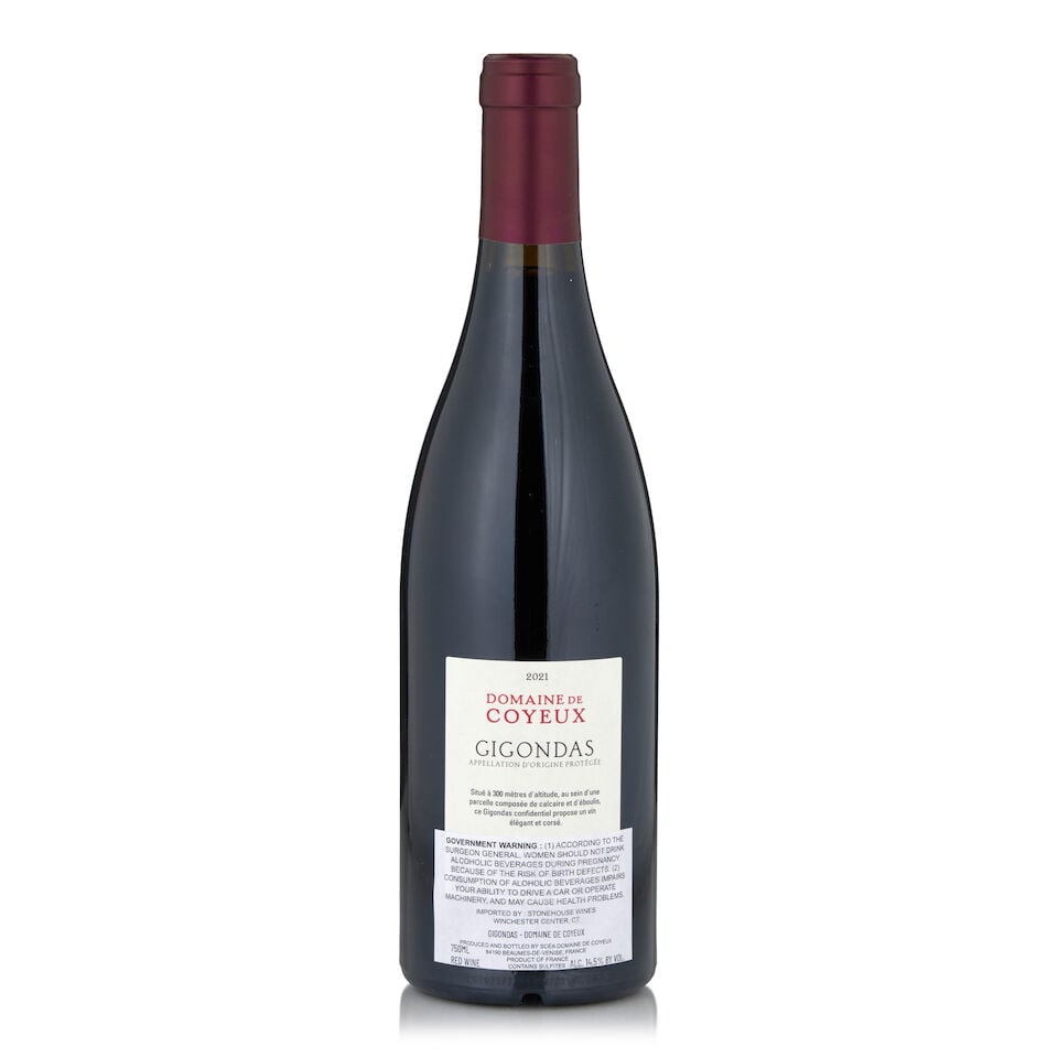 Domaine de Coyeux, Gigondas, 2021 (12 bottles, 750ml) - 2