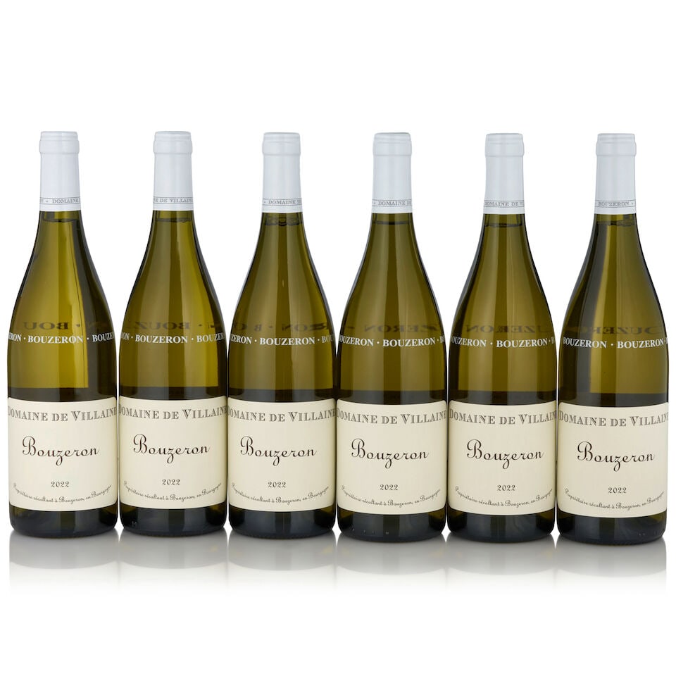 Domaine de Villaine, Bouzeron, 2022 (6 bottles, 750ml): Domaine de Villaine, Bouzeron, 2022 (6 bottles, 750ml) Region: Côte de Beaune Packaging: original case Footnotes: Burgundy This lot is subject to the following lot symbols: • • Zero r